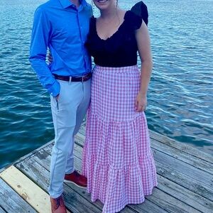 Gingham Women's Skirt + Matching Top